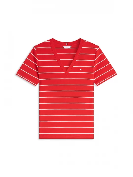 Foto van product TOMMY HILFIGER Shirt 'Cody' rood / wit