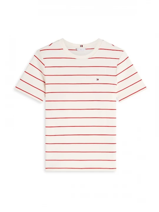 Foto van product TOMMY HILFIGER Shirt 'CODY' rood / wit