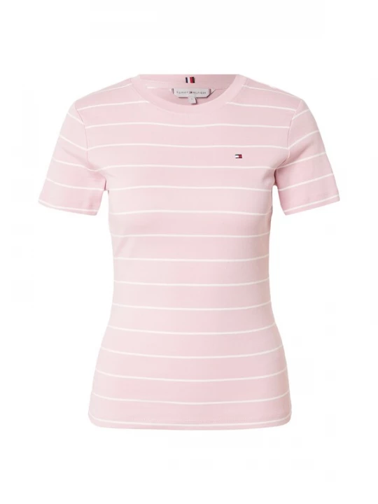 Foto van product TOMMY HILFIGER Shirt 'CODY' rosa / wit