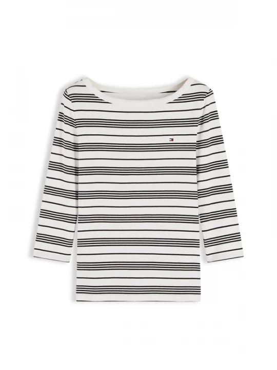 Foto van product TOMMY HILFIGER Shirt 'Cody' zwart / wit