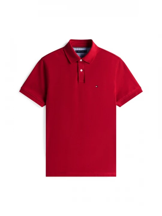 Foto van product TOMMY HILFIGER Shirt 'CORE 1985 REGULAR POLO' navy / rood / wit