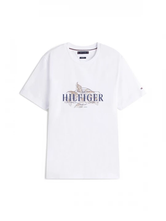Foto van product TOMMY HILFIGER Shirt donkerbeige / marine / wit