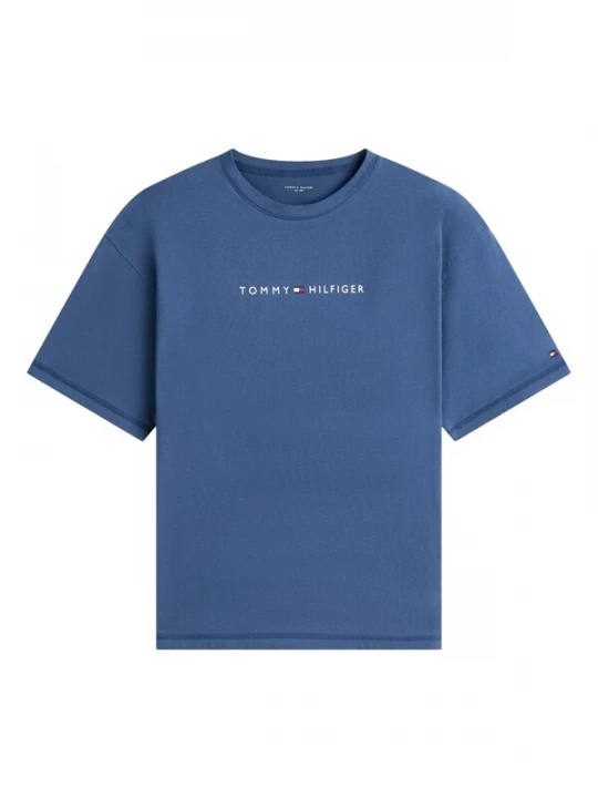 Foto van product TOMMY HILFIGER Shirt donkerblauw / bloedrood / wit
