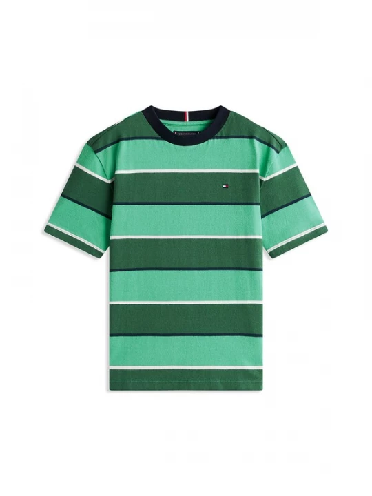Foto van product TOMMY HILFIGER Shirt donkerblauw / groen / donkergroen / wit