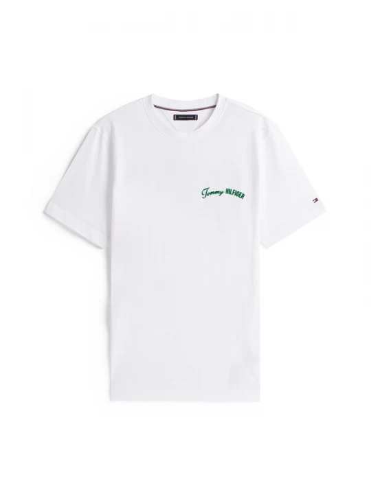 Foto van product TOMMY HILFIGER Shirt donkergroen / wit