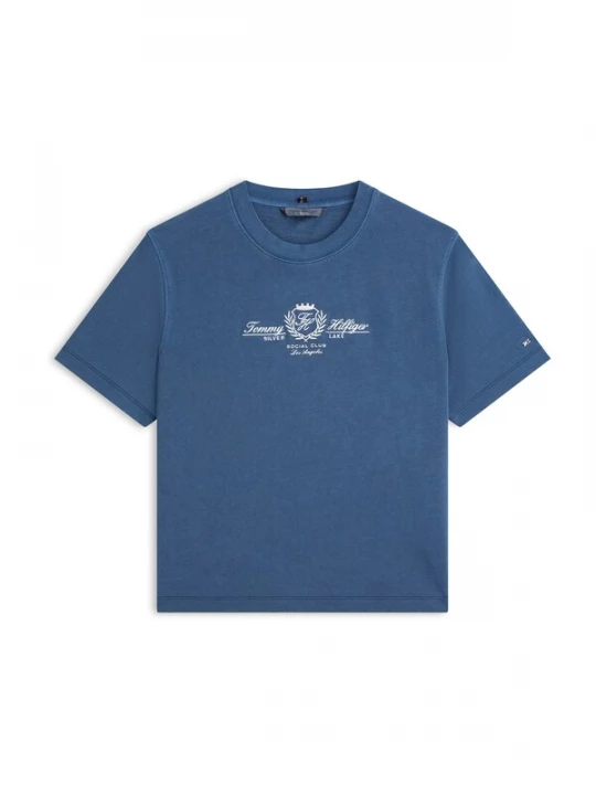 Foto van product TOMMY HILFIGER Shirt enziaan / wit