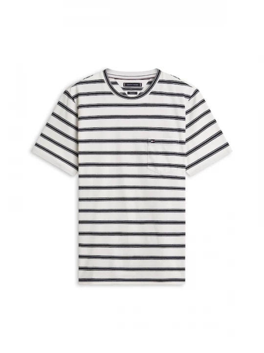 Foto van product TOMMY HILFIGER Shirt 'ESS' navy / wit