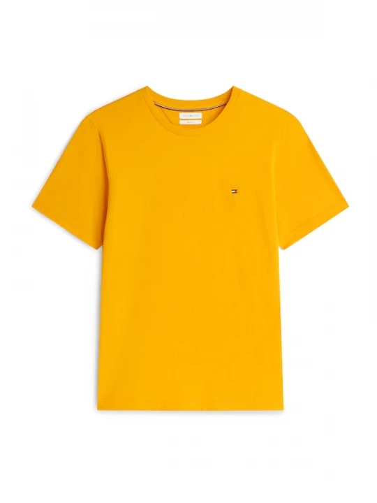 Foto van product TOMMY HILFIGER Shirt 'Flag Embroidery' donkerblauw / donkeroranje