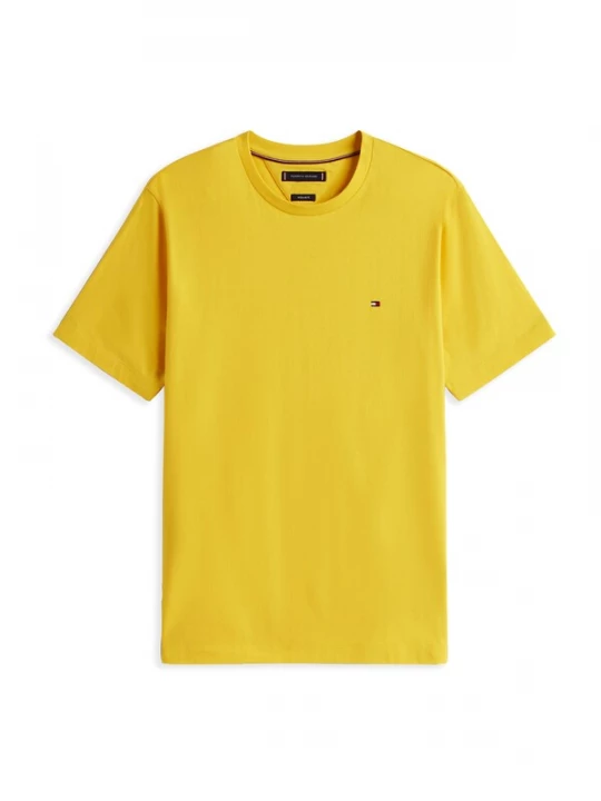 Foto van product TOMMY HILFIGER Shirt 'Flag Embroidery' donkergeel