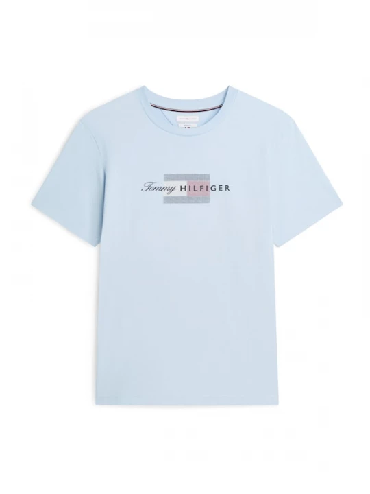 Foto van product TOMMY HILFIGER Shirt 'Flag Graphic' blauw