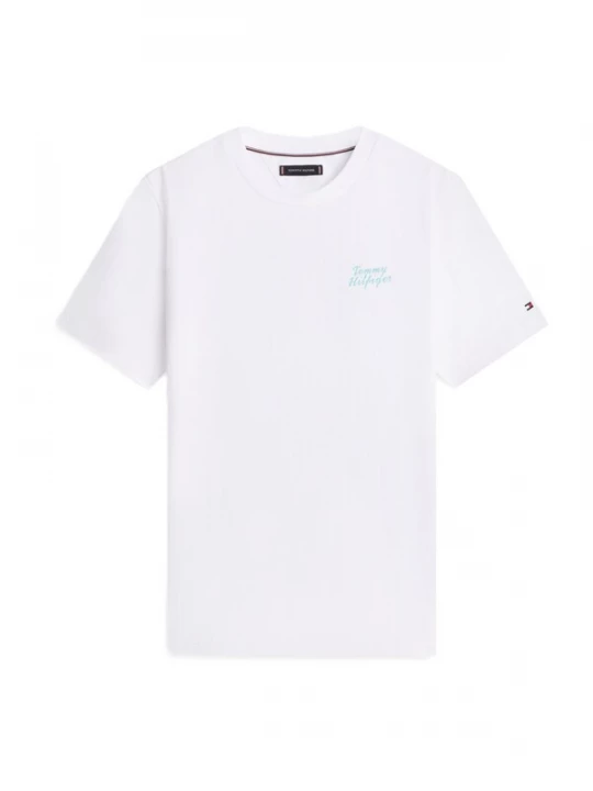 Foto van product TOMMY HILFIGER Shirt geel / mintgroen / zwart / wit