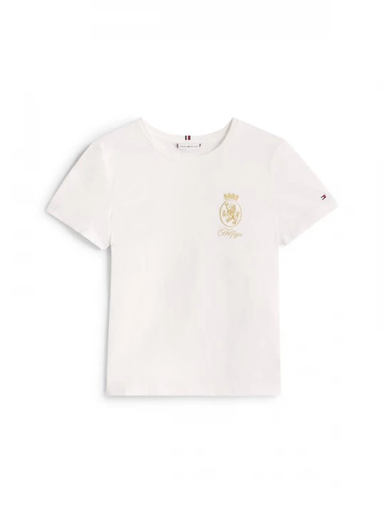 Foto van product TOMMY HILFIGER Shirt goud / wit