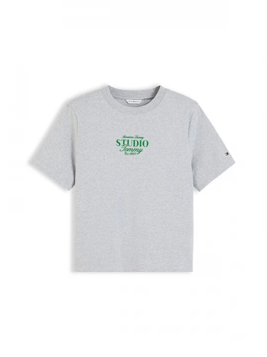 Foto van product TOMMY HILFIGER Shirt grijs gemêleerd
