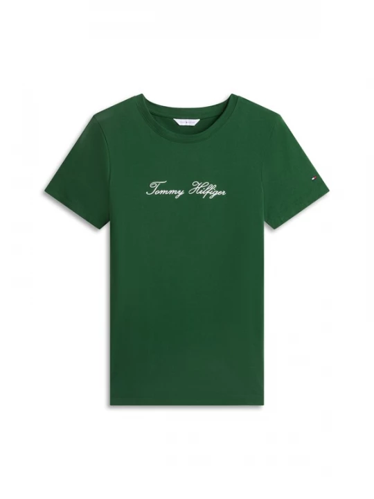 Foto van product TOMMY HILFIGER Shirt groen / wit