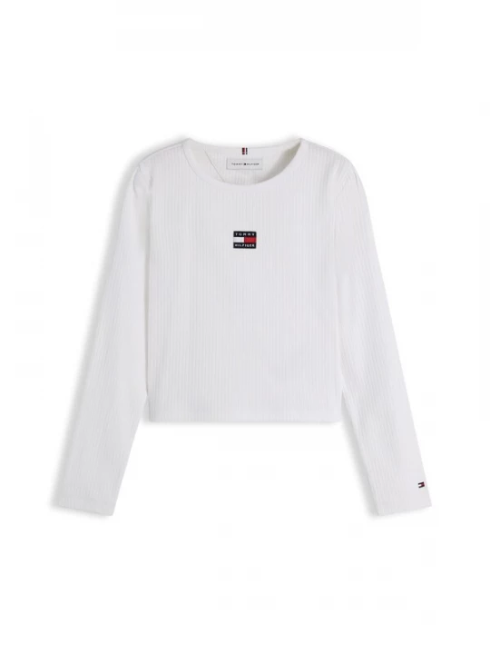 Foto van product TOMMY HILFIGER Shirt 'HERITAGE' donkerblauw / knalrood / wit