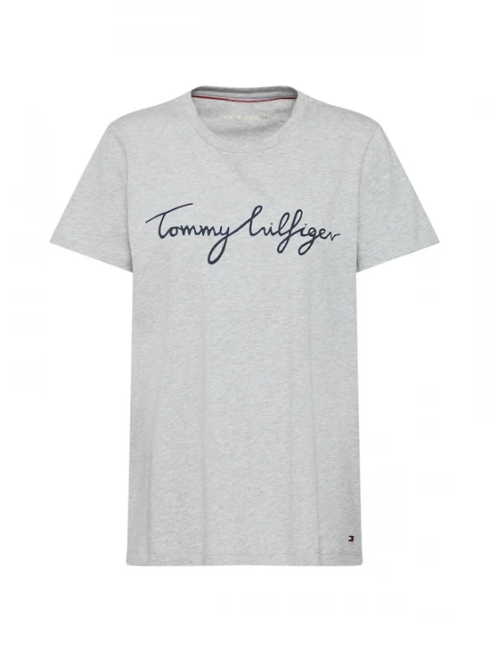 Foto van product TOMMY HILFIGER Shirt 'Heritage' navy / grijs gemêleerd