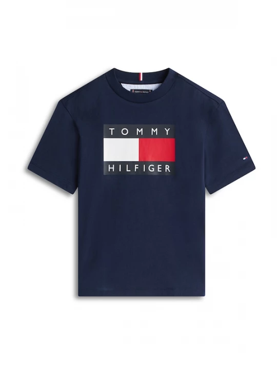 Foto van product TOMMY HILFIGER Shirt 'Heritage' navy / rood / zwart / wit