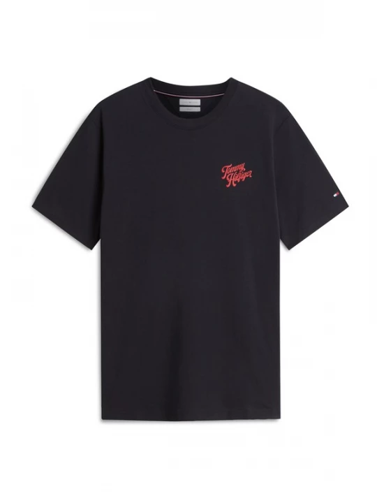 Foto van product TOMMY HILFIGER Shirt 'IC' pastelblauw / rood / zwart