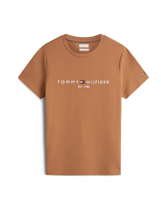Foto van product TOMMY HILFIGER Shirt karamel / wit