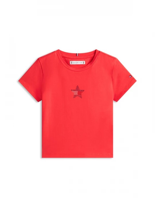 Foto van product TOMMY HILFIGER Shirt knalrood