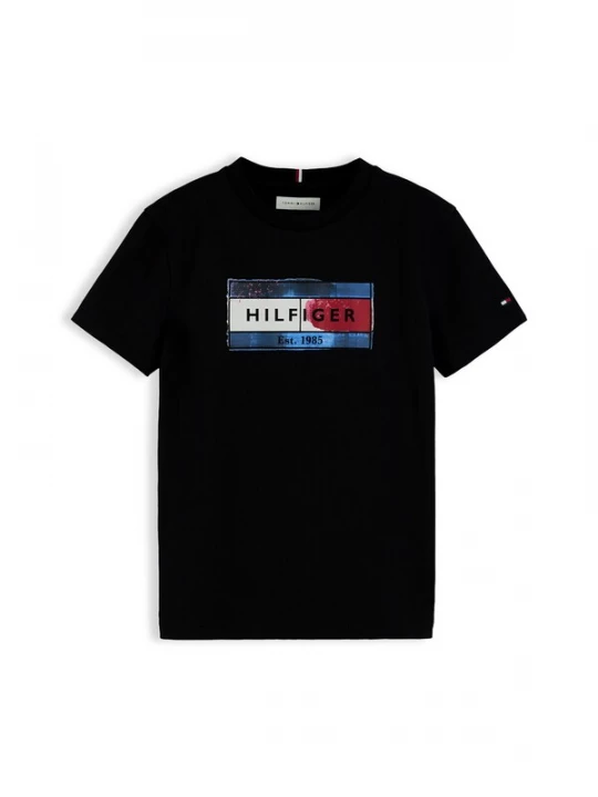 Foto van product TOMMY HILFIGER Shirt lichtblauw / rood / zwart / wit
