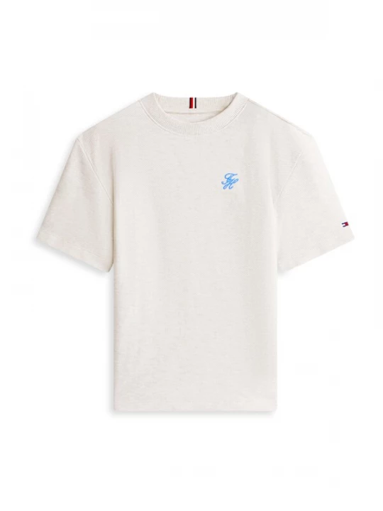 Foto van product TOMMY HILFIGER Shirt lichtblauw / wit