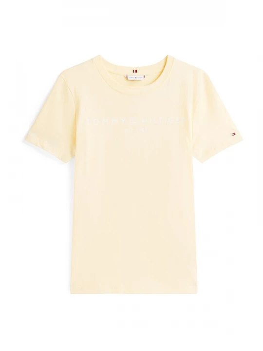 Foto van product TOMMY HILFIGER Shirt lichtgeel / wit