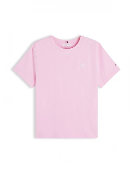 Foto van product TOMMY HILFIGER Shirt 'Logo Embroidery' lichtroze
