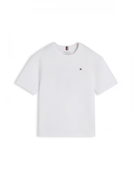Foto van product TOMMY HILFIGER Shirt 'Logo Graphic' rood / zwart / wit