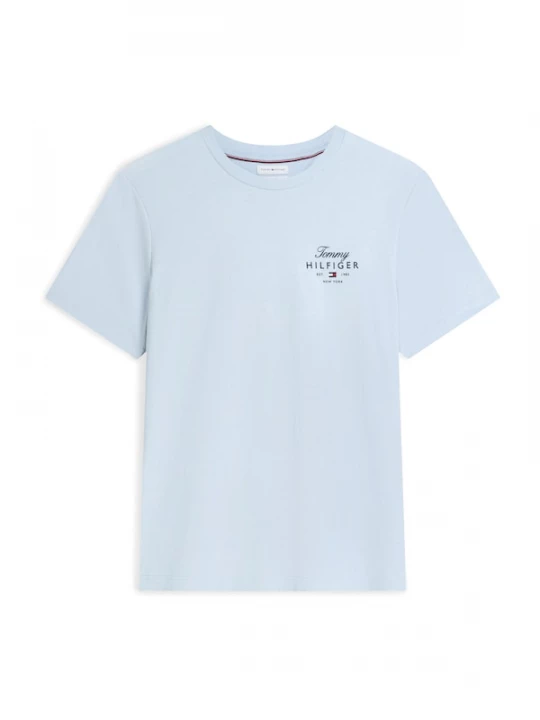 Foto van product TOMMY HILFIGER Shirt 'Logo' navy / lichtblauw
