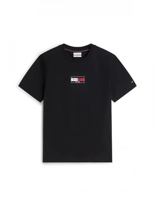 Foto van product TOMMY HILFIGER Shirt 'LOVE' rood / zwart / wit