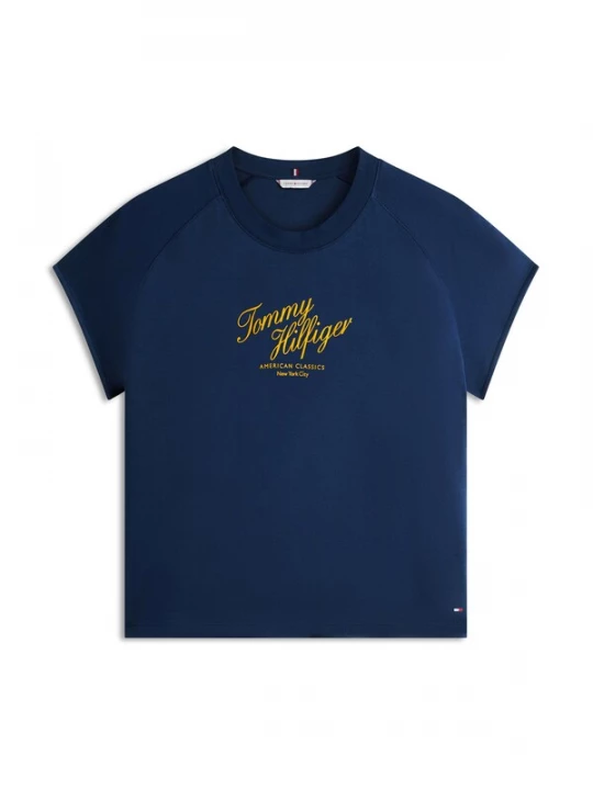 Foto van product TOMMY HILFIGER Shirt marine / curry