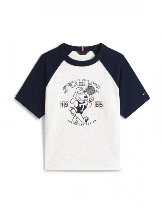 Foto van product TOMMY HILFIGER Shirt marine / lichtgrijs