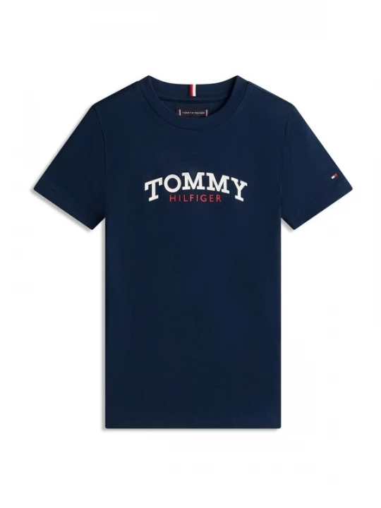 Foto van product TOMMY HILFIGER Shirt marine / rood / wit