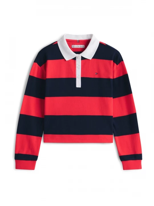 Foto van product TOMMY HILFIGER Shirt marine / rood / wit