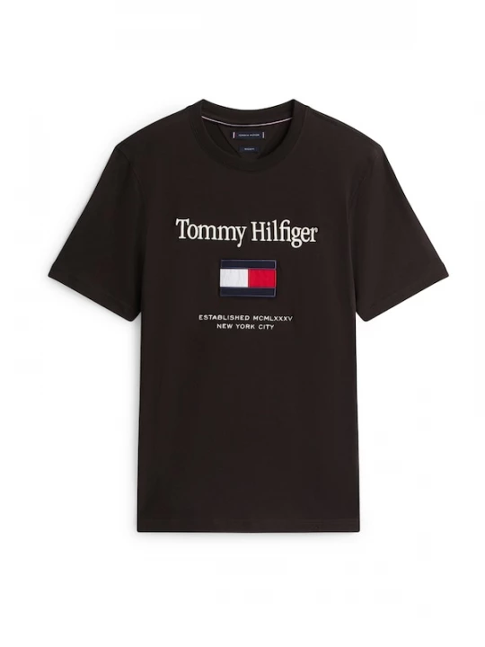 Foto van product TOMMY HILFIGER Shirt marine / rood / zwart / wit