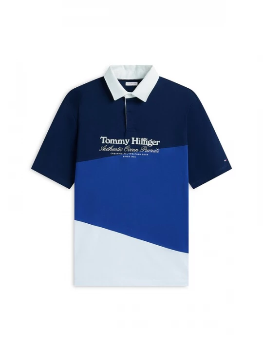 Foto van product TOMMY HILFIGER Shirt nachtblauw / donkerblauw / wit