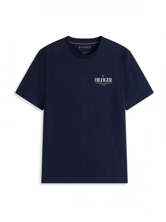 Foto van product TOMMY HILFIGER Shirt nachtblauw / wit
