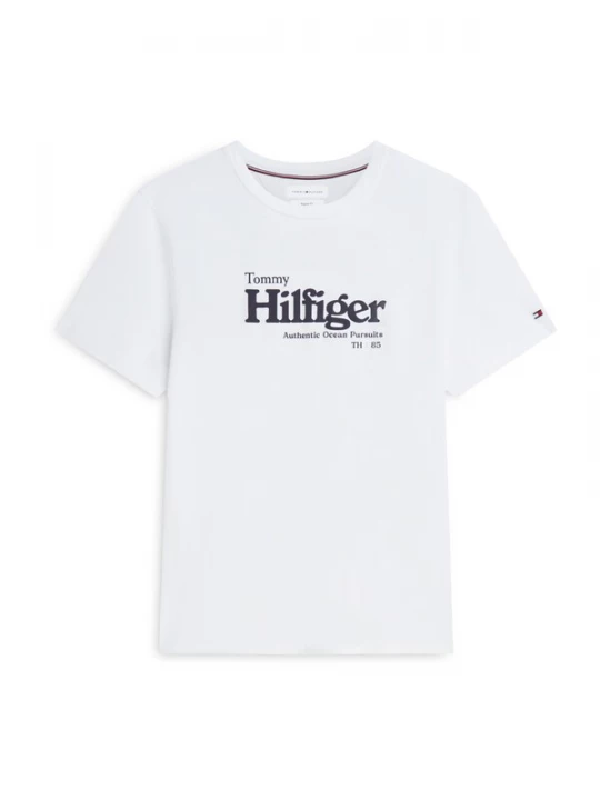 Foto van product TOMMY HILFIGER Shirt 'Nautical' navy / wit