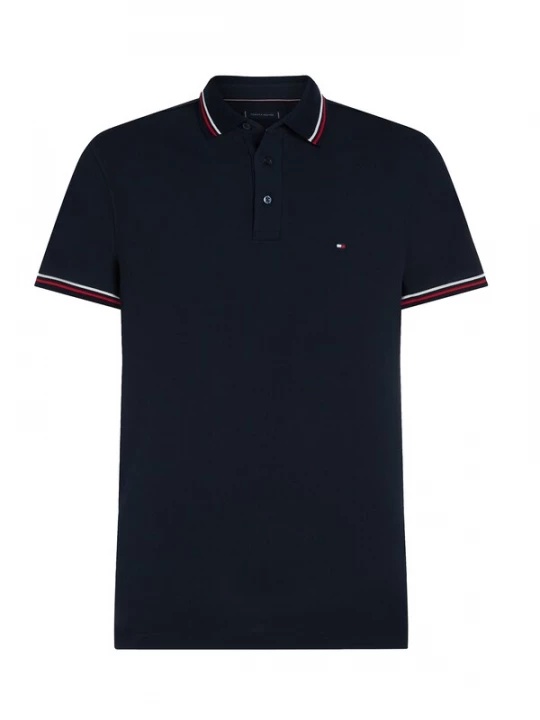 Foto van product TOMMY HILFIGER Shirt navy / bourgogne / wit