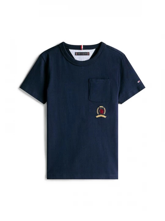 Foto van product TOMMY HILFIGER Shirt navy / geel / rood