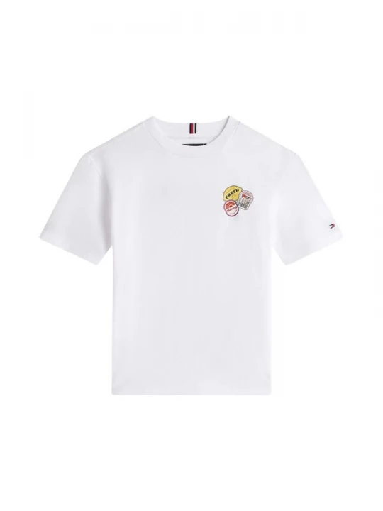 Foto van product TOMMY HILFIGER Shirt navy / geel / rood / wit