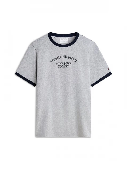 Foto van product TOMMY HILFIGER Shirt navy / grijs gemêleerd