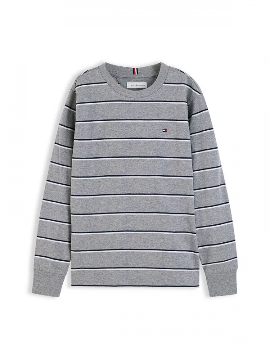 Foto van product TOMMY HILFIGER Shirt navy / grijs gemêleerd / wit