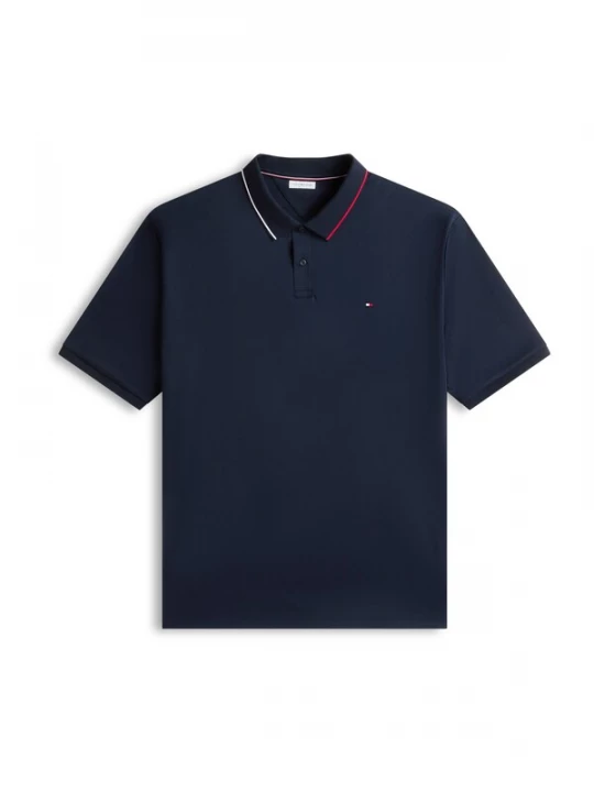 Foto van product TOMMY HILFIGER Shirt navy / kersrood / wit