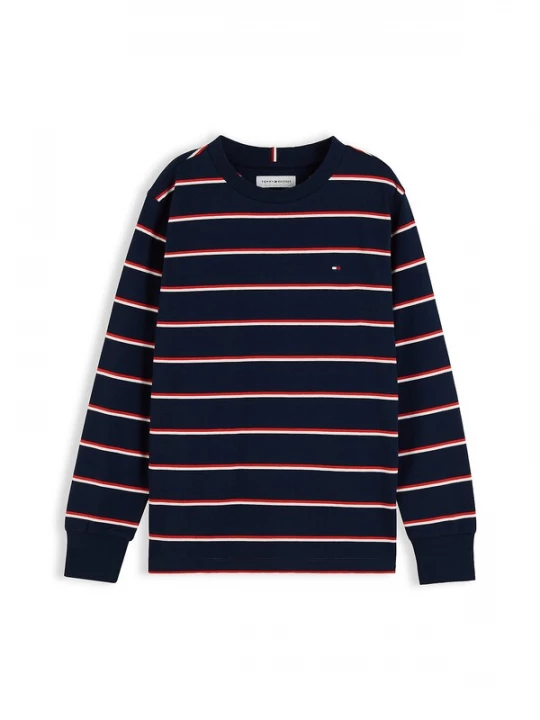 Foto van product TOMMY HILFIGER Shirt navy / knalrood / wit