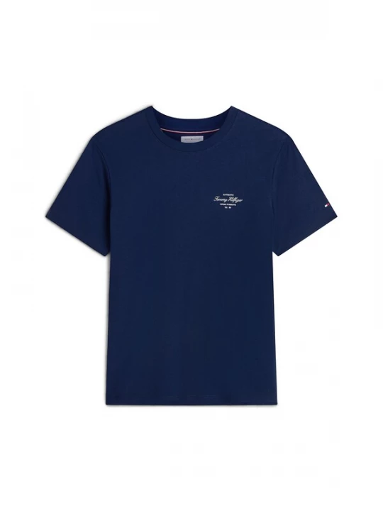 Foto van product TOMMY HILFIGER Shirt navy / kreeft / rood / wit