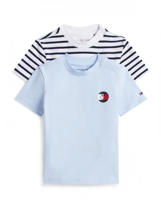 Foto van product TOMMY HILFIGER Shirt navy / lichtblauw / rood / wit