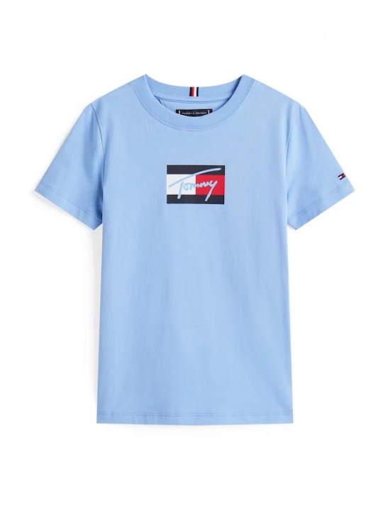 Foto van product TOMMY HILFIGER Shirt navy / lichtblauw / rood / wit