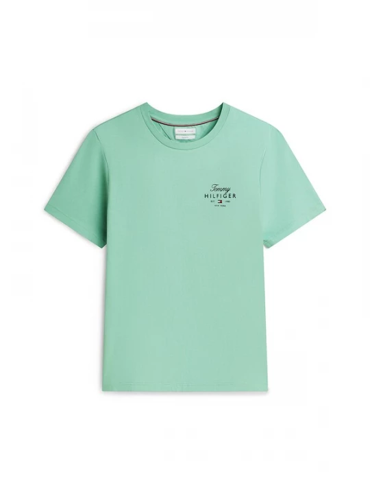 Foto van product TOMMY HILFIGER Shirt navy / lichtgroen / rood / wit